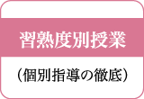 熟練度別授業(個別指導の徹底)